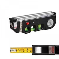 أداة قياس وتحديد مستوى بالليزر متعددة الأغراض 4 في...