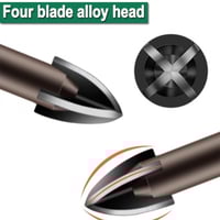 7 ريش ثقب دريل 3-12 مللي متر صليبية الرأس، بـ لقمة...