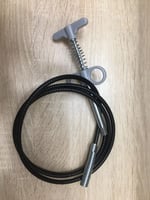 سلك تسليك معدني مرن بـ مقبض يد و رأس لاقط بـ 4 اذر...