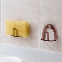 علاقة حامل إسفنج وصابون اكسسوارا منظم للحمام