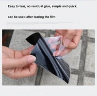 شريط إصلاح التسرب مرن قوي مقاوم للماء (شفاف)