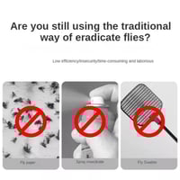 مصيدة وفخ الذباب الدوارة تصطاد الذباب وتقتله بشكل...