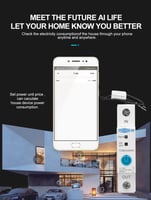 قاطع كهربائي 63 امبير AC230/60Hz يقيس استهلاك الطا...