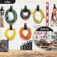 أحزمة تخزين شديدة التحمل (عبوة من 4 قطع، حجم صغير)...