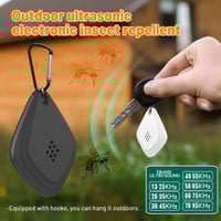 طارد الحشرات الإلكتروني المتنقل بـ 7 نطاقات مع سلس...