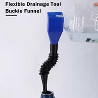 قمع قابل للطي مع فلتر لنقل الزيت والوقود (محقن سوا...