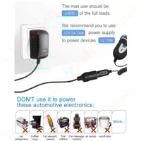 محول من تيار متناوب 110/240 فولت فيش UK إلى تيار م...