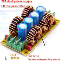 فلتر طاقة 20 أمبير مزدوج DC لكبت الضوضاء والتداخل...