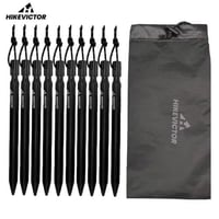 أوتاد خيمة خفيفة الوزن (18 سم) - أوتاد متينة من سب...