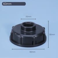 وصلة تحويلة غطاء برميل سنة داخلي 60 ملي بسنة 20-25...