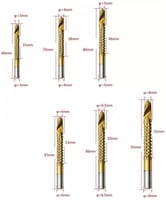 6 قطع طقم ريش دريل كوبلات 3-4-5-6-6.5-8 مللي متر،...