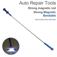 ملقاط مغناطيسي زنبركي مرن بـ 4 مخالب مع مصباح LED...