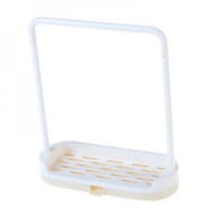 منظم للحمام والمطبخ حامل صابون ومنشفة أطباق ورف إس...