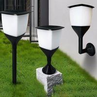 ابليك إضاءة جداري جانبي غرس حديقة ليد يعمل ببطارية...