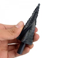 3 قطع رأس دريل متدرج مصنع من سبيكة الكربيد الفولاذ...