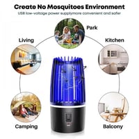 مصيدة البعوض الكهربائية القابلة لإعادة الشحن