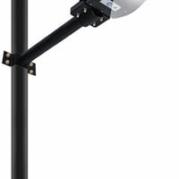 عامود 2 بوصة بفلنجة لتثبيت مصابيح الإضاءة الخارجية