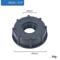 وصلة تحويلة غطاء برميل سنة داخلي 60 ملي بسنة 20-25...