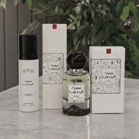 عطر مسك الحطب + رذاذ مسك الحطب للشعر والجسم