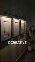 اضاءة Dcreative أسود مقاس 35سم