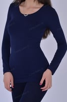 كنزة كم طويل سملس