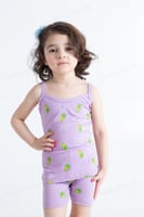 طقم بناتي مطبع تصميم FRUIT