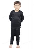 طقم بيجامة فرو حراري سميك