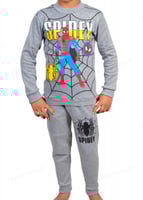 طقم بيجامة شتوية سبايدر مان
