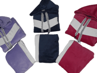 بجامة مخمل لون كحلي