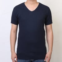 4 قطع فنيلة داخلية رجالي الفاخرة قبة شكل V