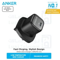 انكر شاحن جداري زولا بقوة 30 واط بمنفذ تايب سي انك...