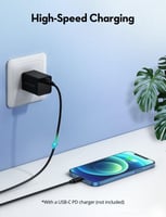 باندل راف باور 2 كيبل 1 متر و 2 متر تايب سي تو لاي...