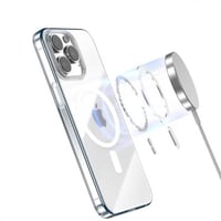 كفر شفاف ايفون 16 بلس سليم slim يدعم ماج سيف ماركة...