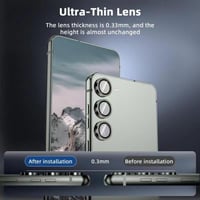 عدسات حماية كامير ا جالكسي S23 Ultra لون زيتي من ف...