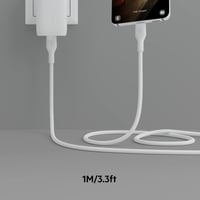 بيلكن كيبل شحن تايب سي تايب سي 60 واط ربل 1 متر أس...