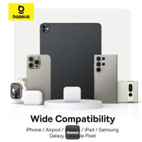 بيسوس - شاحن جداري Palm 1C بمنفذ تايب سي بقوة 20W...