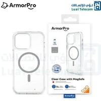 ارمور برو كفر حماية ماج سيف D3O شفاف للايفون 15 بر...