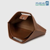 NAIDUN -شنطة جلد للأجهزة اللوحية والابتوبات كريمي