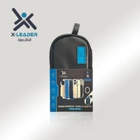 بكج حماية للايفون 15 بلس X-LEADER TRAVEL مع شنطة ي...