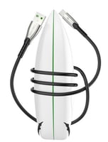 كيبل تايب سي ربل بقوة 3-أمبير أسود