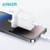 راس جداري انكر منفذ TYPCE-C 20W- ابيض