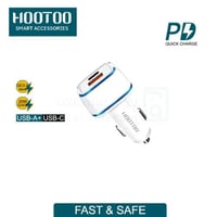شاحن سيارة بمنفذين PD و USB من هوتو