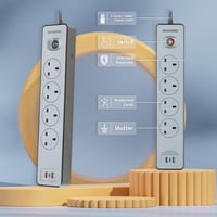 توصيلة كهربائية 4 افياش 3 متر MX-EC001 SANITA موج...