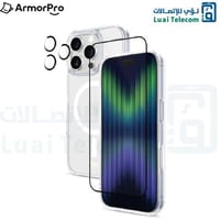 ارمور برو بكج اتش دي 3 في 1 لاجهزة الايفون 16 برو...