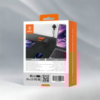 شاحن جداري بثلاث منافذ تايب سي و منفذين يو اس بي ب...