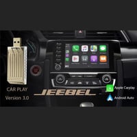 محول Jeebel CarPlay Pro ذهبي ذاكرة 64GB وRAM 4GB ي...