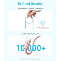 كيبل تايب سي تايب سي 240 واط من انكر 1 متر اسود