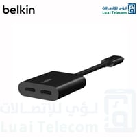 بيلكن روكستار محول USB‎-‎C صوت + شحن محول مساعد اس...