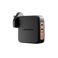 JEEBEL Turbon GaN 100W PD – شاحن جداري سريع بمنفذي...