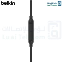 بيلكن روكستار سماعات أذن داخلية سلكية تايب سي أسود